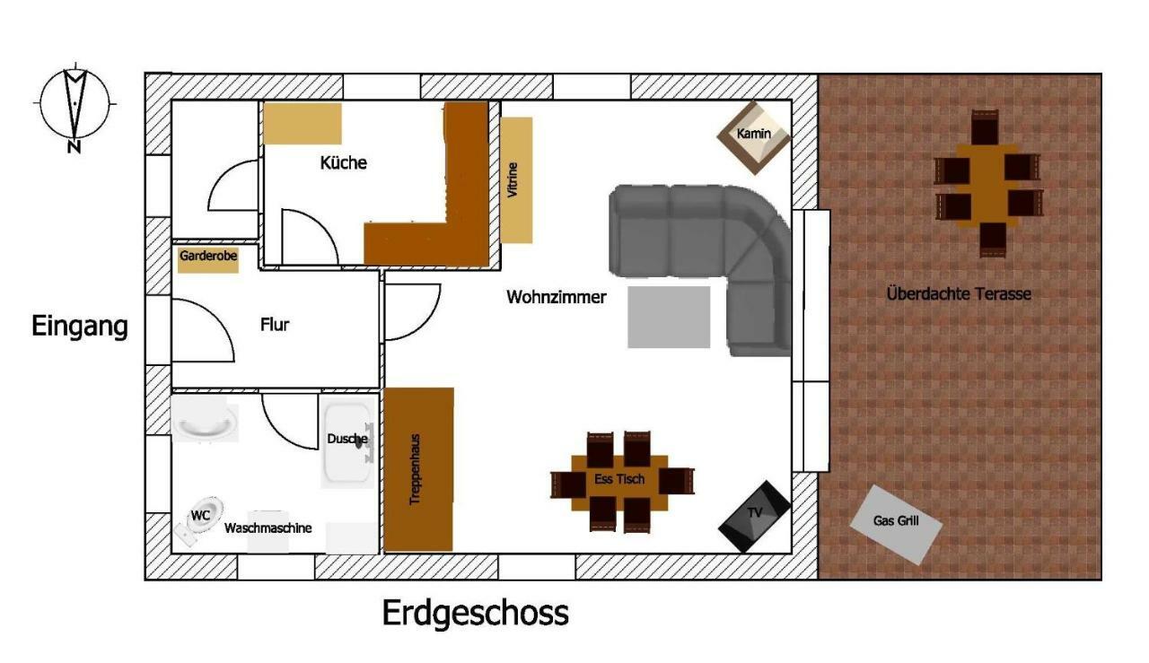 Ferienhaus Am Alfsee Rieste 外观 照片